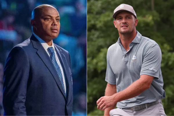 Charles Barkley Bryson DeChambeau collage