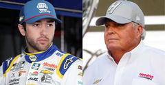 Chase Elliott and Rick Hendrick