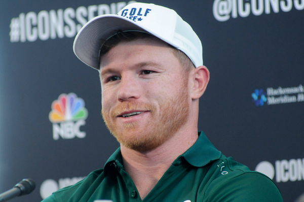 June 29, 2022, Jersey, NJ, United States: Canelo Alvarez attends the Icons Series press conference, PK, Pressekonferenz