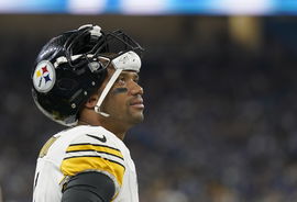 August 24, 2024, Pittsburgh, Pennsylvania, USA: August 24, 2024: Russell Wilson 3 during the Pittsburgh Steelers vs Detr