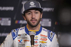 NASCAR, Motorsport, USA Playoff Media Day Sep 4, 2024; Charlotte, North Carolina, USA; Chase Elliott speaks to media mem