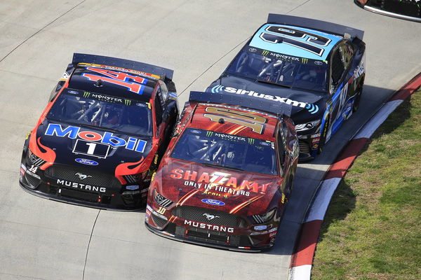 MARTINSVILLE VA MARCH 24 10 Aric Almirola SHR Ford Mustang SHAZAM Smithfield battles 14