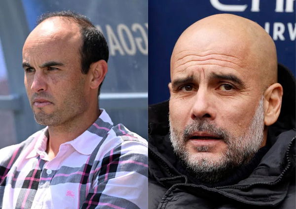 Landon Donovan and Pep Guardiola