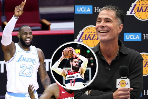 LeBron James, Rob Pelinka, Jonas Valanciunas