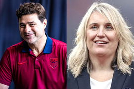 Mauricio Pochettino and Emma Hayes 2