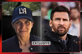 Mia Hamm and Lionel Messi