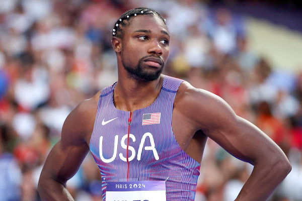 Noah Lyles unimpressed