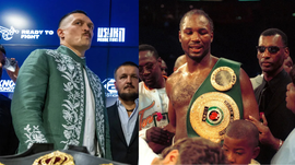 Oleksandr Usyk, Lennox Lewis