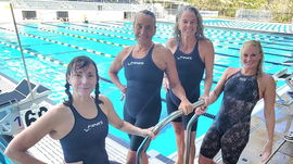 Kelly Parker-Palace, Zena Courtney, Joan Wheeler, and Erika Braun