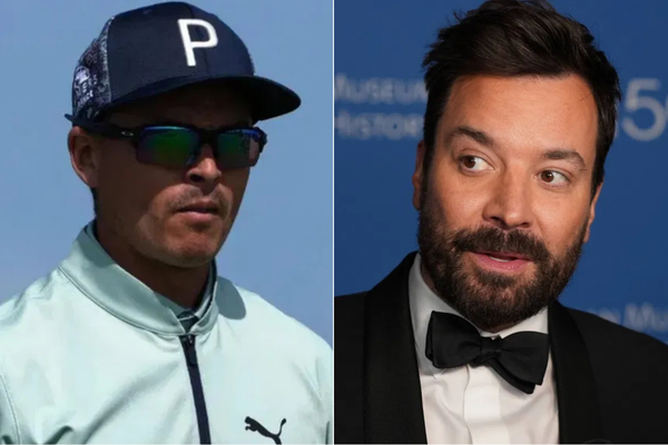 Rickie Fowler Jimmy Fallon Collage