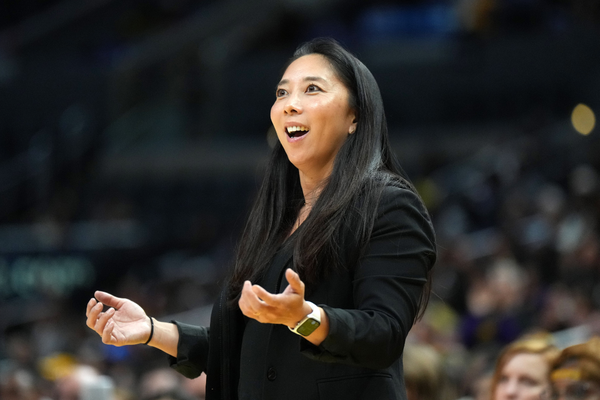 WNBA: Las Vegas Aces at Los Angeles Sparks; May 25, 2023; Los Angeles, California, USA