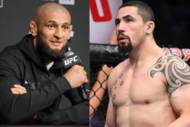 Robert Whittaker and Khamzat Chimaev