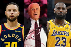 Stephen Curry, Pat Riley, LeBron James