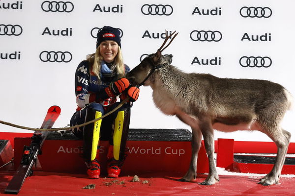 Mikaela Shiffrin reindeer